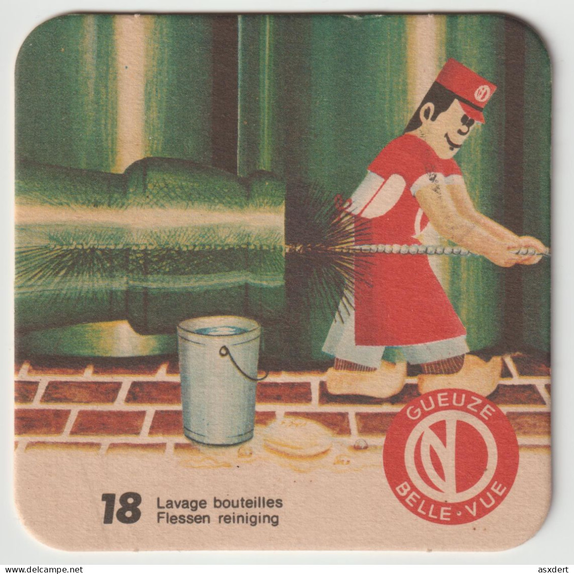 Viltje  Geuze Belle-Vue - Beer Mats