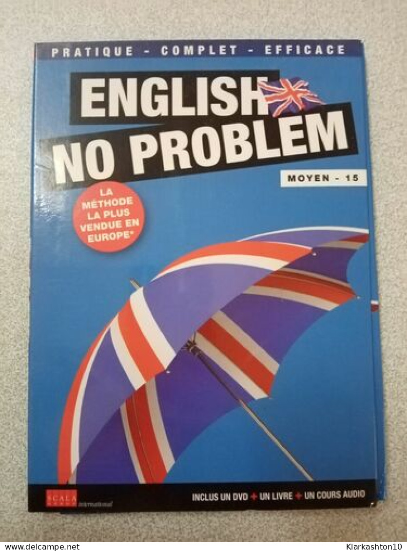 1 Dvd - English No Problem - Moyen 15 - Altri & Non Classificati
