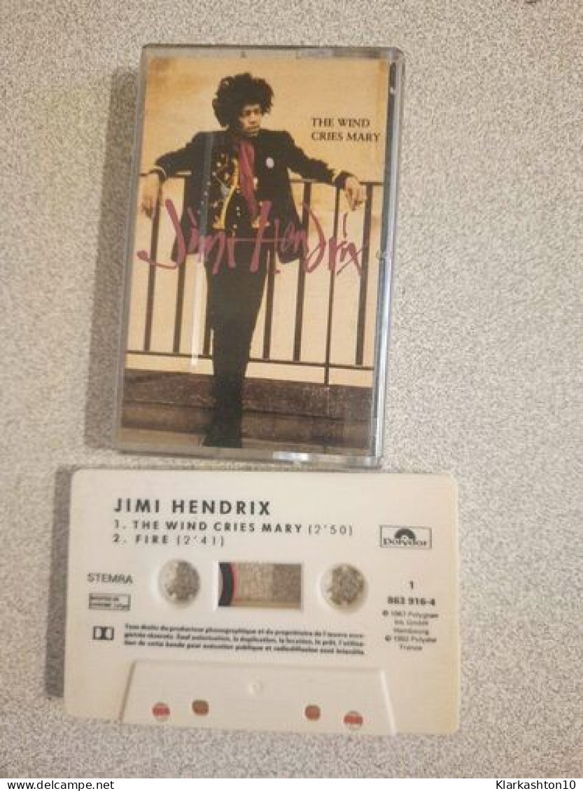 K7 Audio : Jimi Hendrix - The Wind Cries Mary - Audiocassette