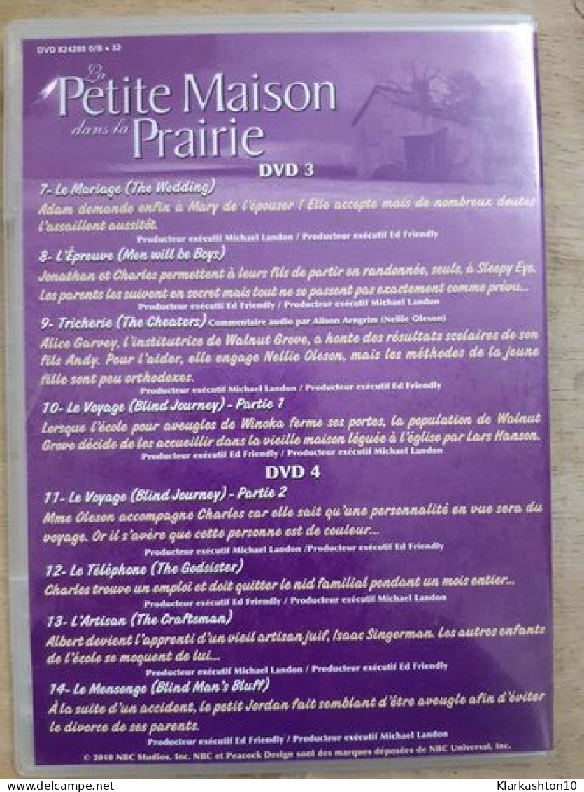 DVD Série La Petite Maison Dans La Prairie - Saison 5 Disques 3 & 4 - Sonstige & Ohne Zuordnung