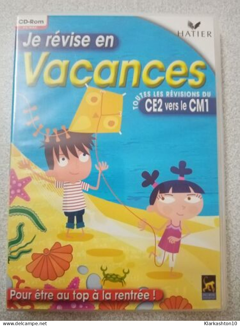 CD- Rom - Je Révise En Vacances CE2 Vers Le CM1 - Sonstige & Ohne Zuordnung