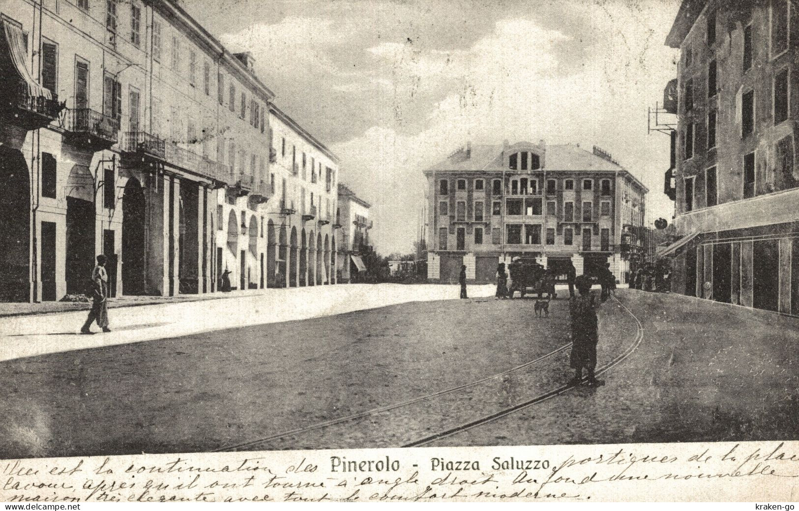 PINEROLO, Torino - Piazza Saluzzo - VG - I010 - Otros & Sin Clasificación