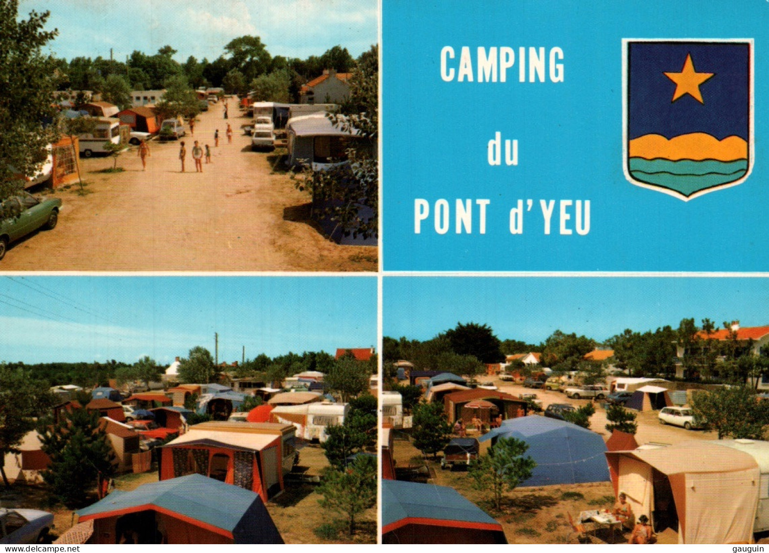 CPM - NOTRE-DAME De MONTS - Camping Du Pont D'Yeu - Rte De St Jean De Monts - Edition Artaud - Other & Unclassified