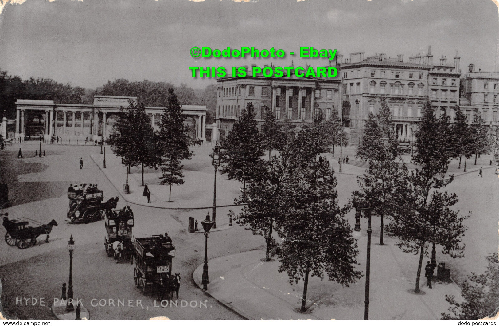 R430593 Hyde Park Corner. London. M. Ettlinger. The Royal Series. Photolet Serie - Autres & Non Classés