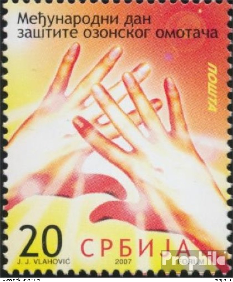 Serbien 216 (kompl.Ausg.) Postfrisch 2007 Schutz Der Ozonschicht - Serbia
