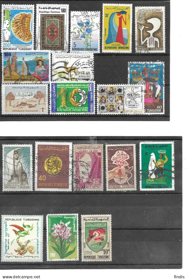 TUNISIE (Rep)  Lot Oblitérés - Tunisia (1956-...)