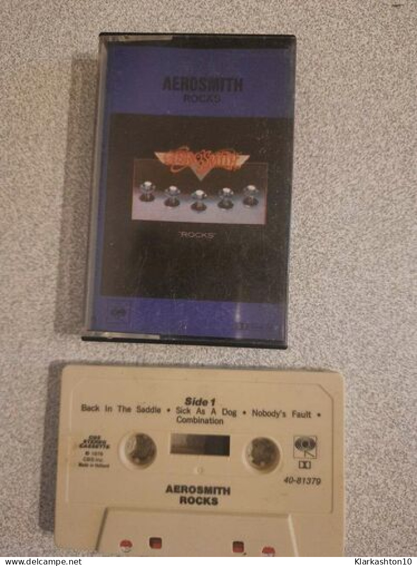 K7 Audio : Aerosmith - Rocks - Cassettes Audio