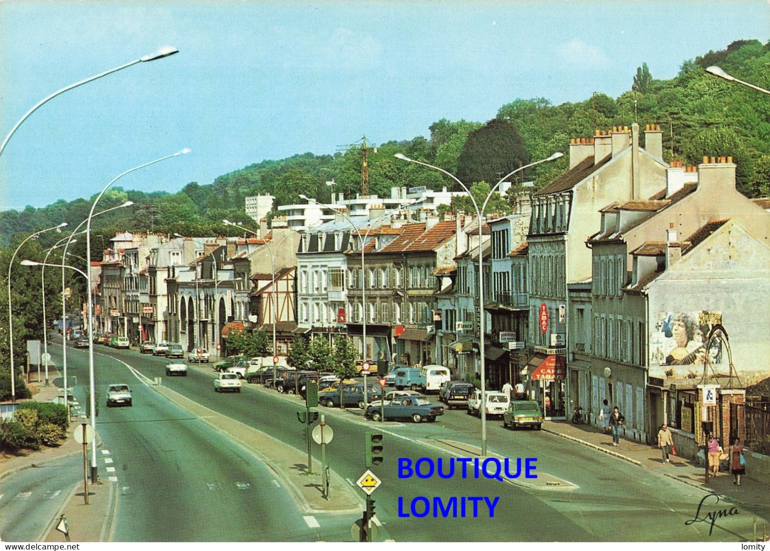 78 Bougival Quai Georges Clémenceau CPM Commerces Voiture Auto - Bougival