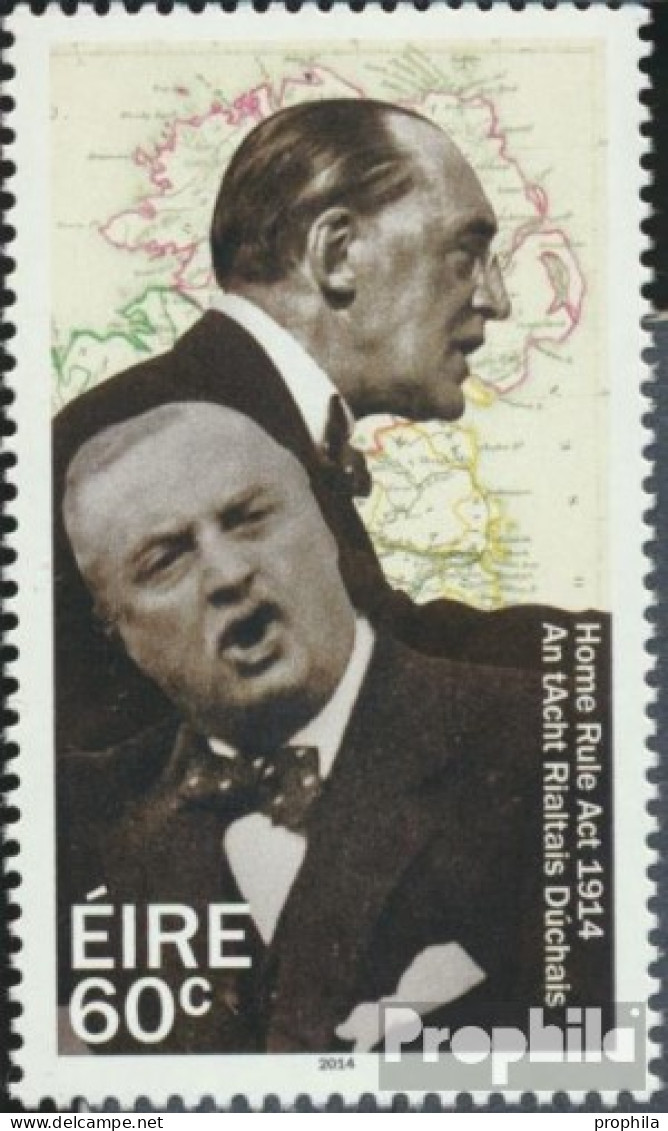 Irland 2091 (kompl.Ausg.) Postfrisch 2014 Verabschiedung Des Home Rule Act - Unused Stamps