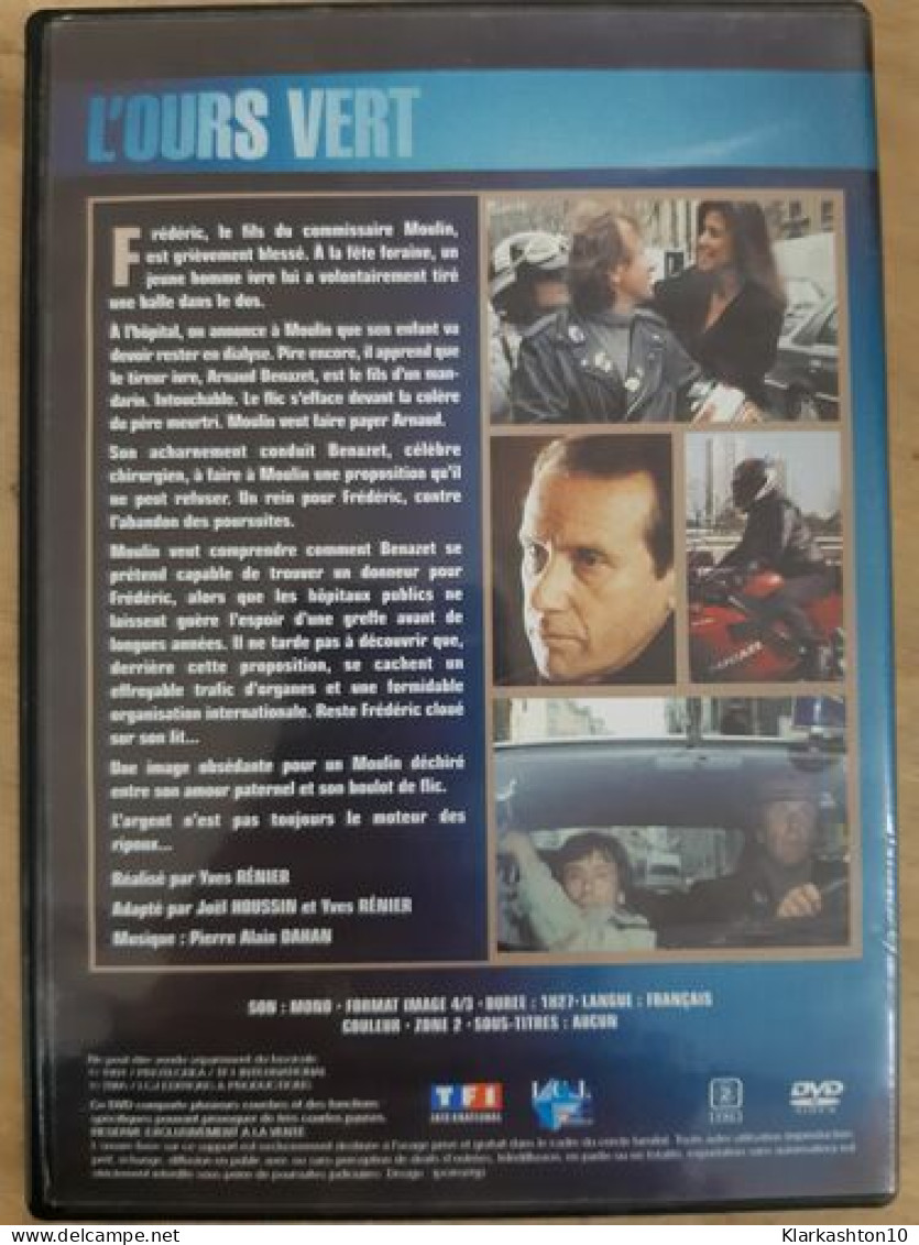 DVD Série Commissaire Moulin Vol. 1 - L'ours Vert - Otros & Sin Clasificación