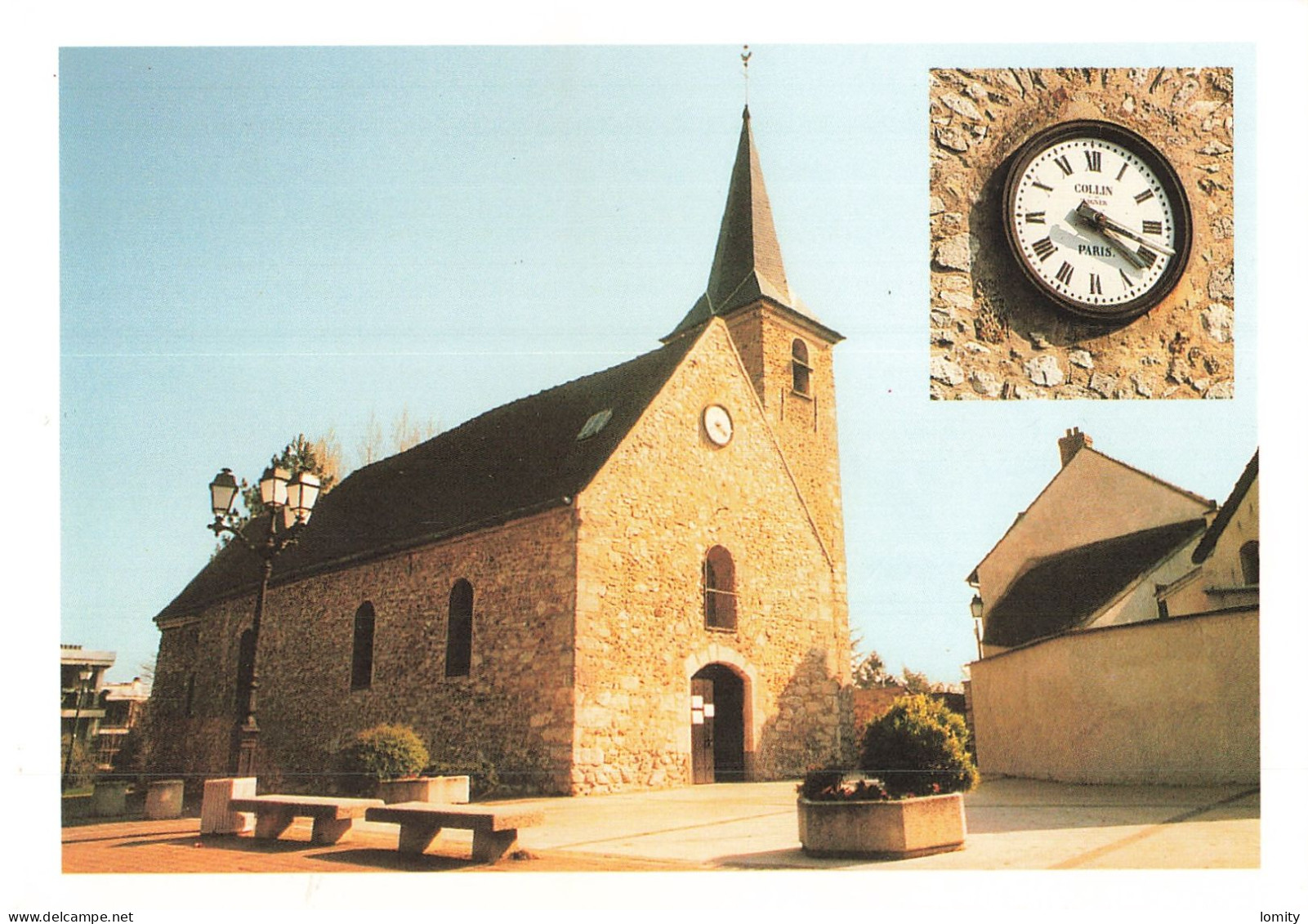 78 Fontenay Le Fleury église Et Son Horloge CPM - Sonstige & Ohne Zuordnung