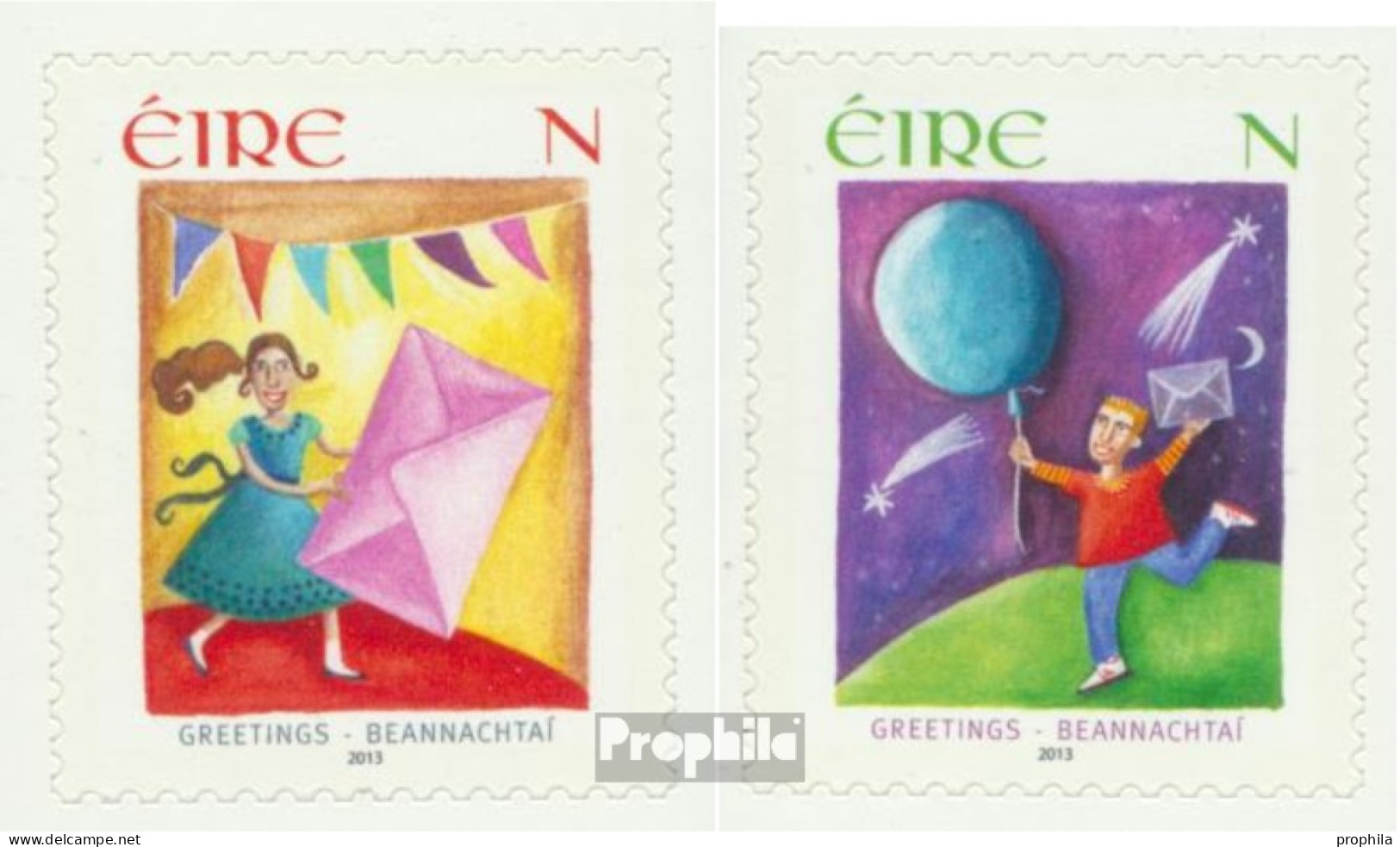 Irland 2040-2041 (kompl.Ausg.) Postfrisch 2013 Grußmarken - Nuevos
