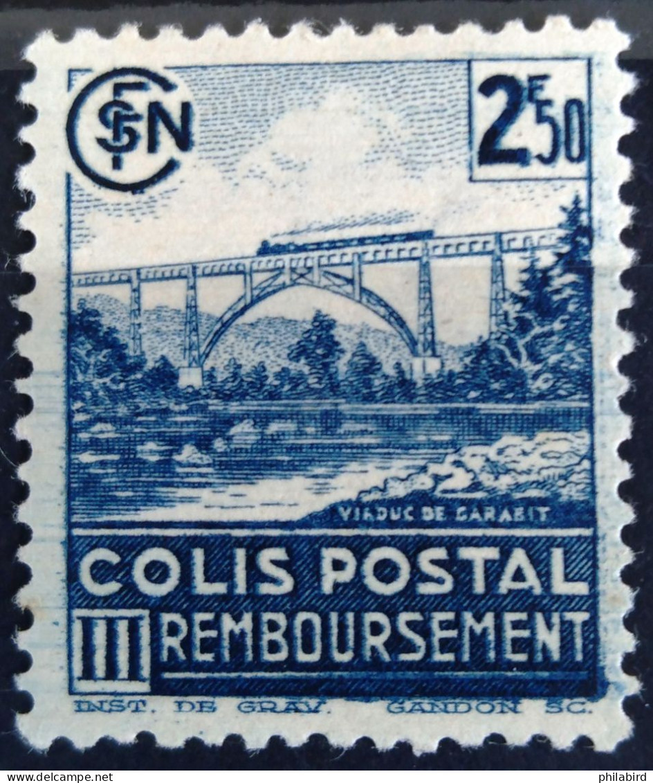 FRANCE                          COLIS POSTAUX   N° 189 B                        NEUF** - Nuevos