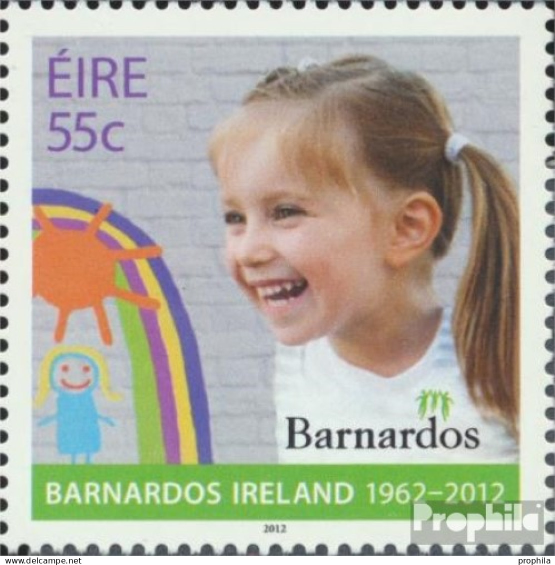 Irland 2034 (kompl.Ausg.) Postfrisch 2012 Kinderhilfsorganisation - Unused Stamps