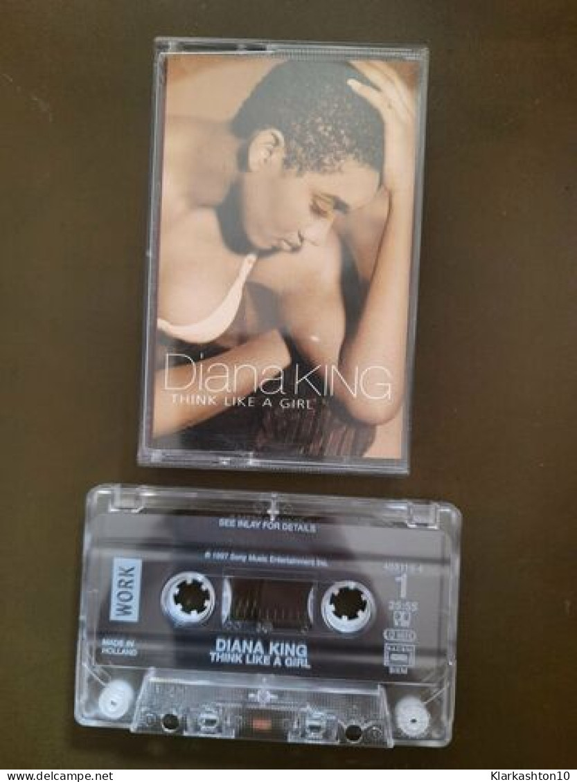 K7 Audio : Diana King - Think Like A Girl - Cassettes Audio