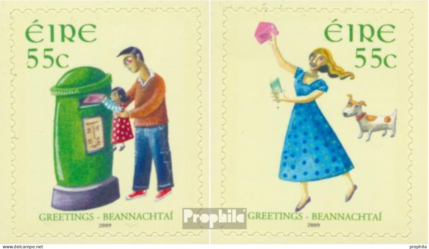 Irland 1861-1862 (kompl.Ausg.) Postfrisch 2009 Grußmarken - Unused Stamps