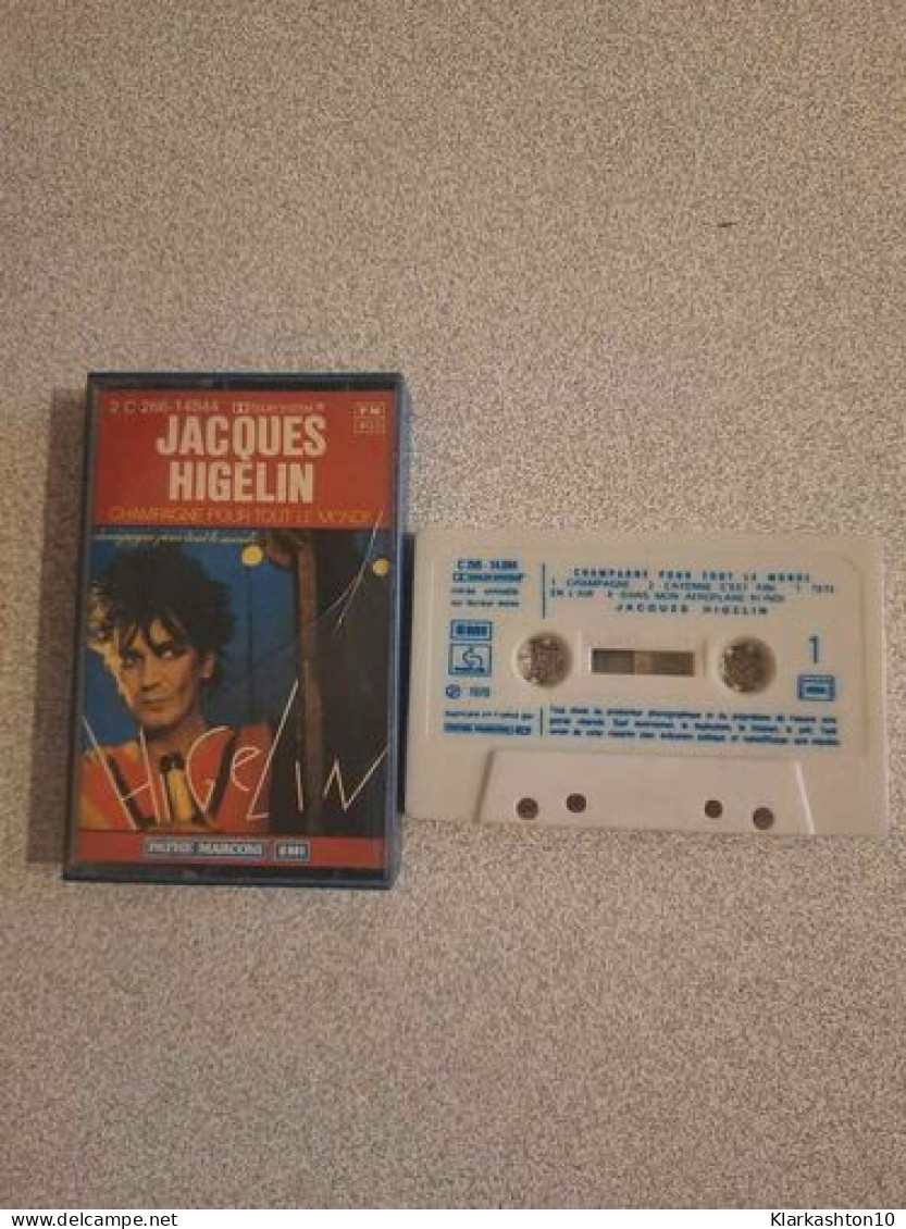 K7 Audio : Jacques Higelin - Champagne Pour Tout Le Monde - Cassette