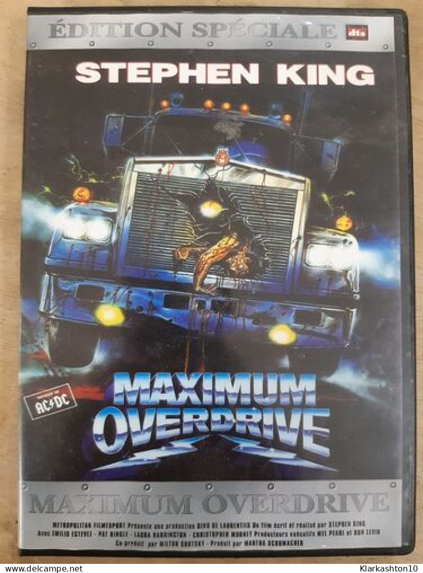 DVD Film - Maximum Overdrive - Autres & Non Classés