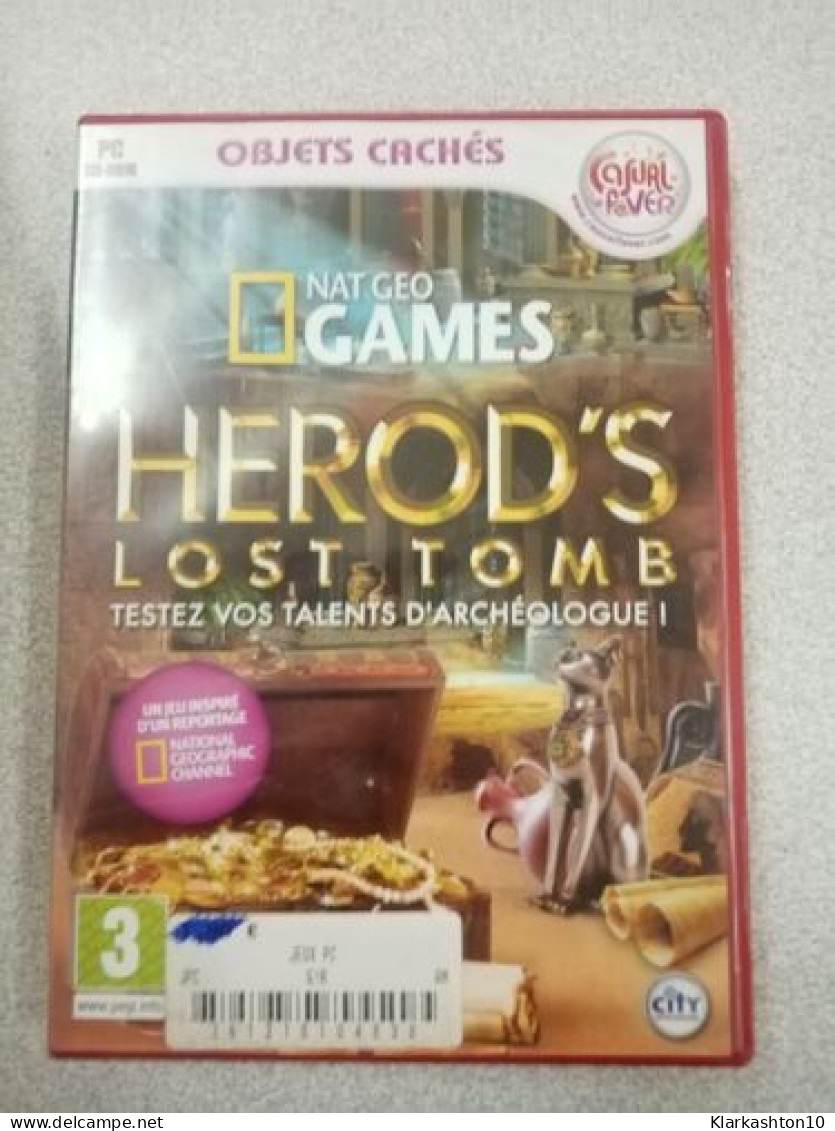 Jeu Vidéo - Herod's Lost Tomb - Otros & Sin Clasificación