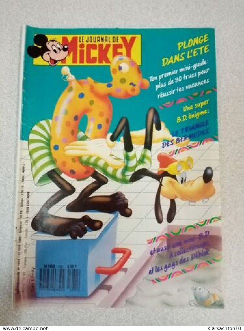 Le Journal De Mickey Nº 1931 / Juin 1989 - Non Classés