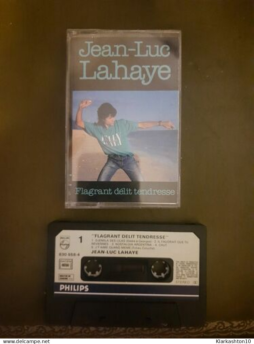 K7 Audio : Jean-Luc Lahaye – Flagrant Délit Tendresse - Audiocassette