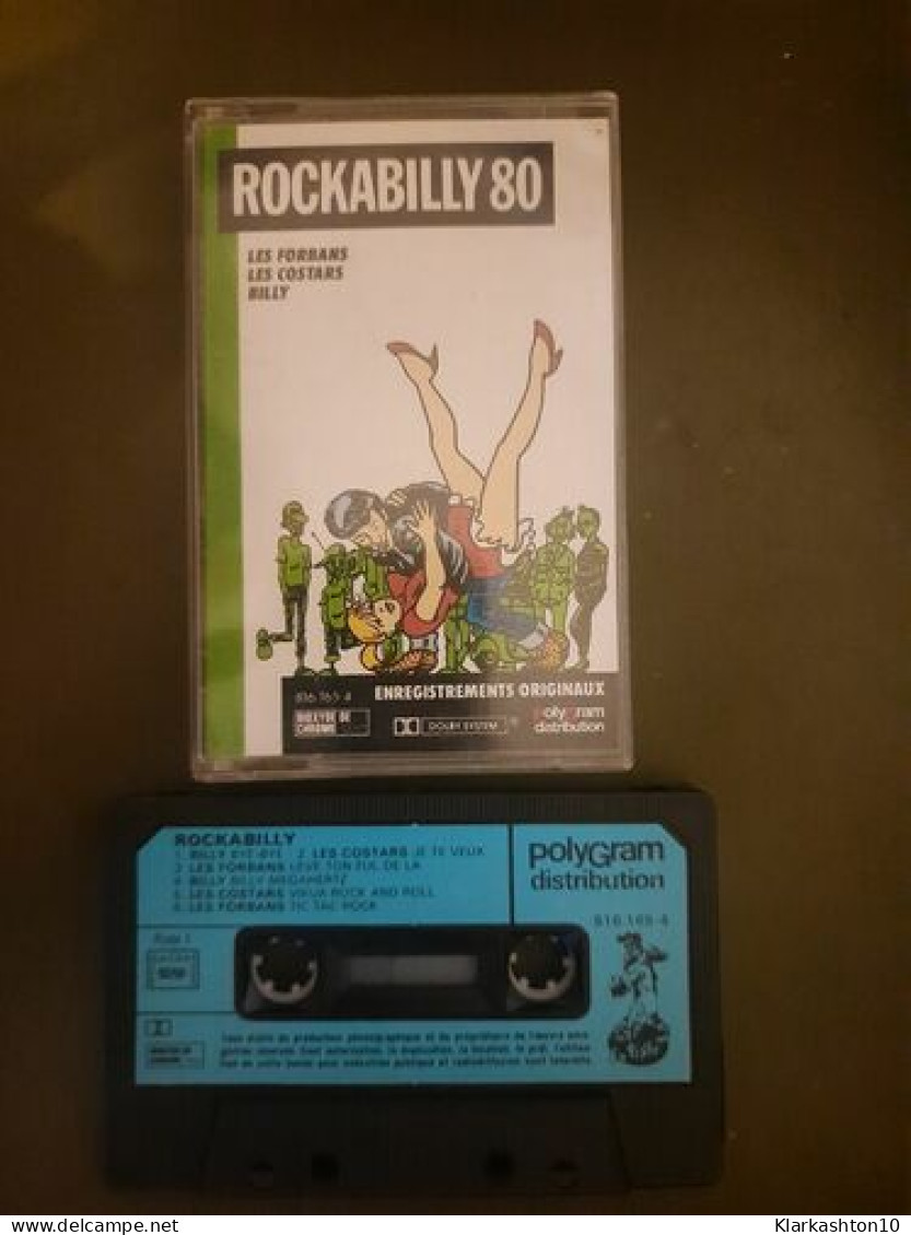 K7 Audio : Rockabilly 80 - Les Forbans Les Costars Billy - Audiokassetten