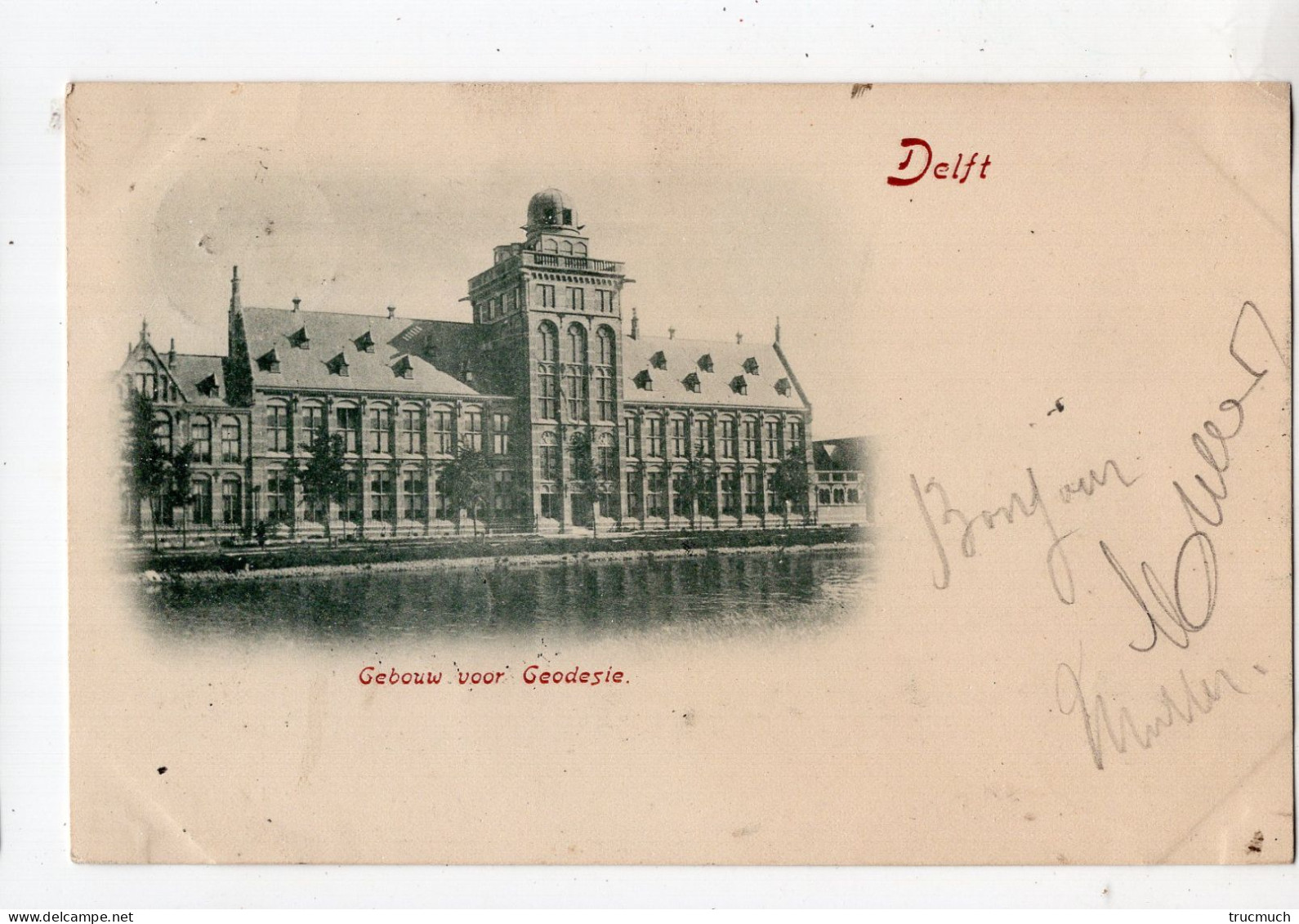 85 - DELFT - Gebouw Voor Geodesie *1899* - Delft