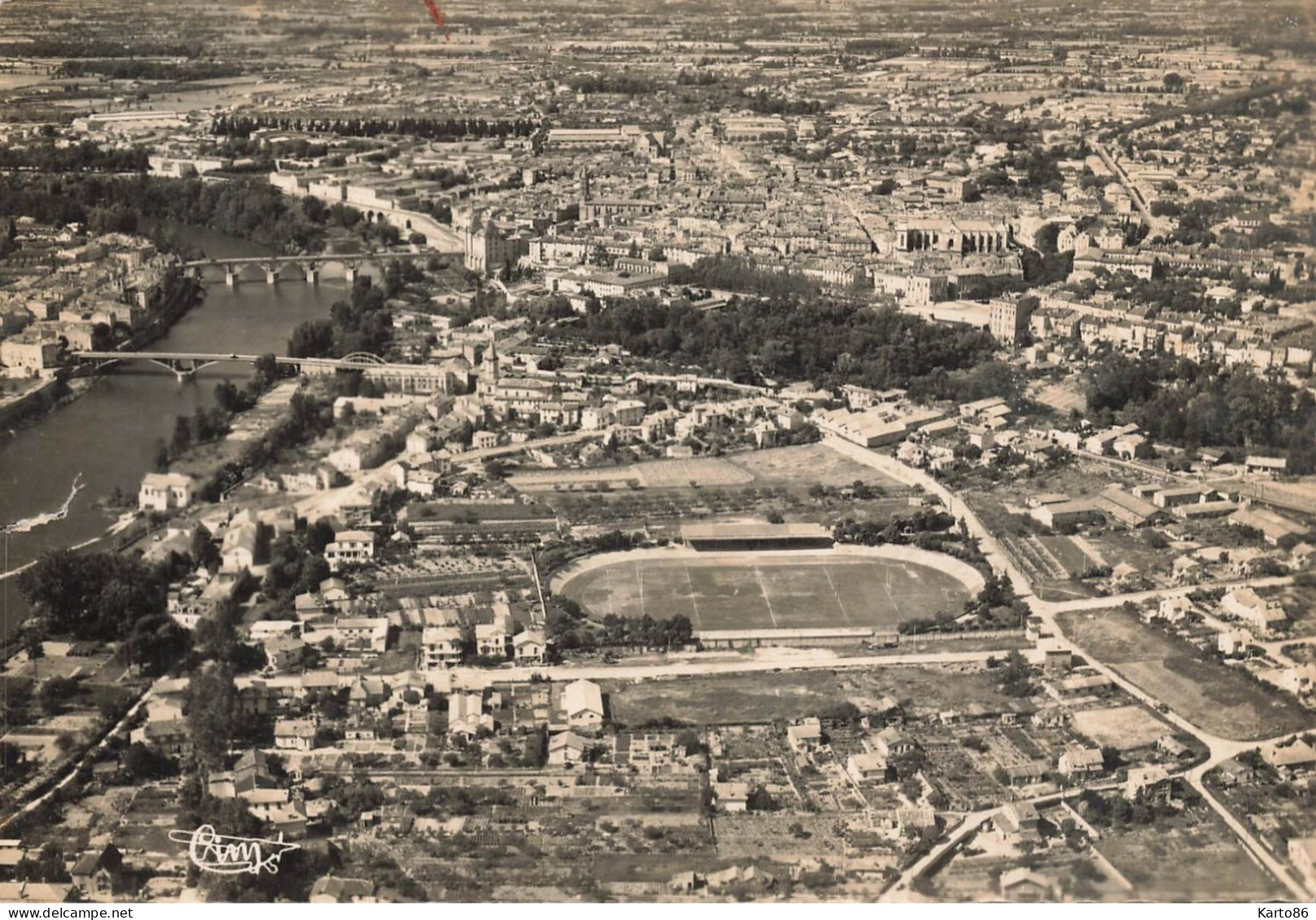 Montauban * Vue Aérienne Et Terrain Des Sports * Stade - Montauban