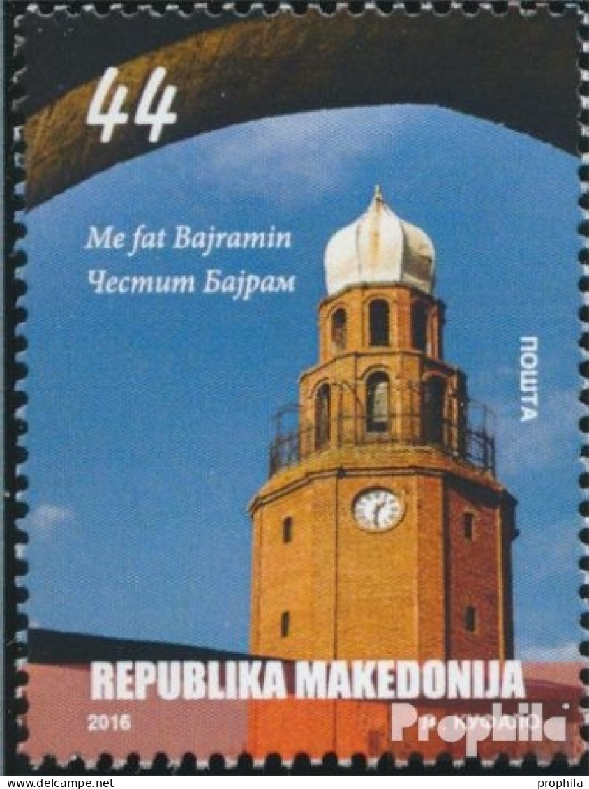 Makedonien 765 (kompl.Ausg.) Postfrisch 2016 Ramadan Bayram - Macedonia