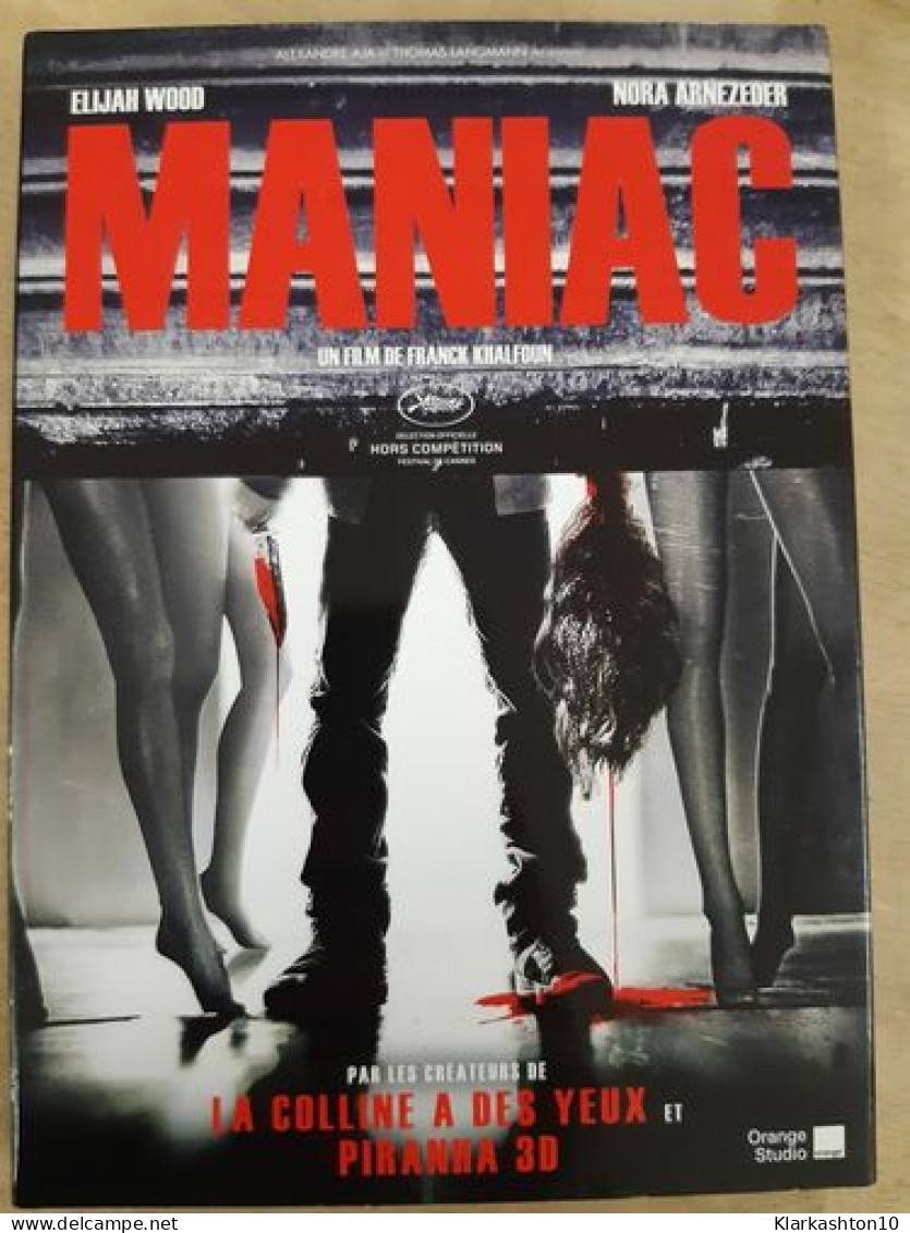 DVD Film - Maniac - Andere & Zonder Classificatie