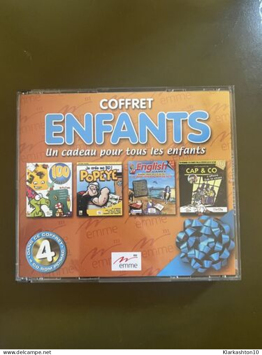 Coffret Enfants ( 4 CD-ROM ) - Other & Unclassified