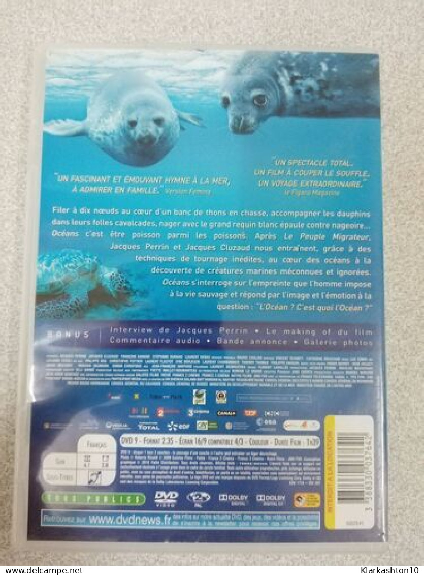 DVD - Oceans (Jacques Perrin) - Autres & Non Classés