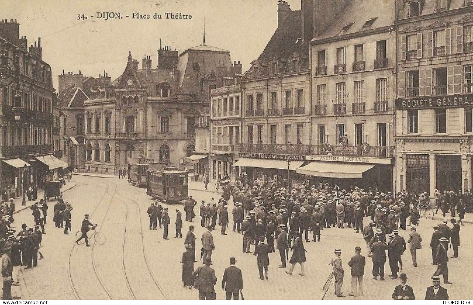 DIJON Place Du Théatre - Dijon