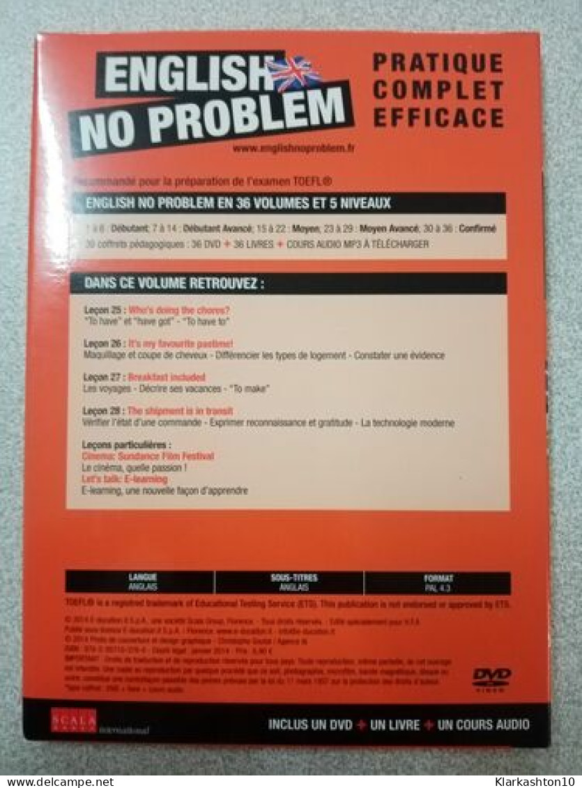 Dvd - English No Problem - 13 - Other & Unclassified