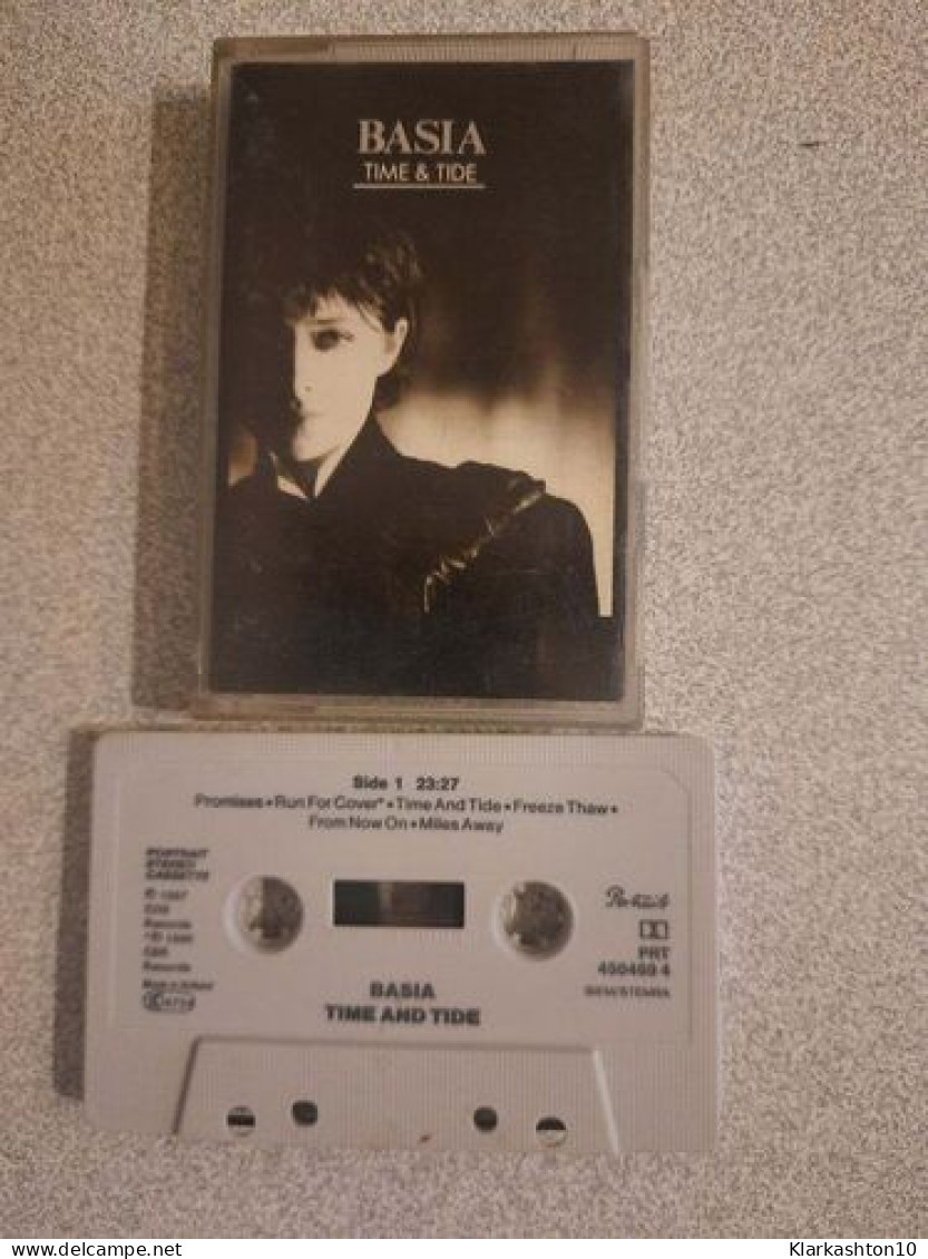 K7 Audio : Basia - Time & Tide - Cassettes Audio