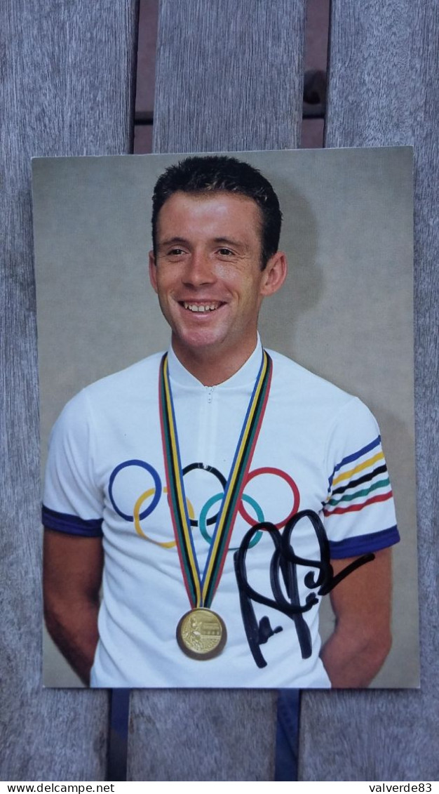 Cyclisme - Michael Glöckner Champion Olympique 1992 Signé - Radsport