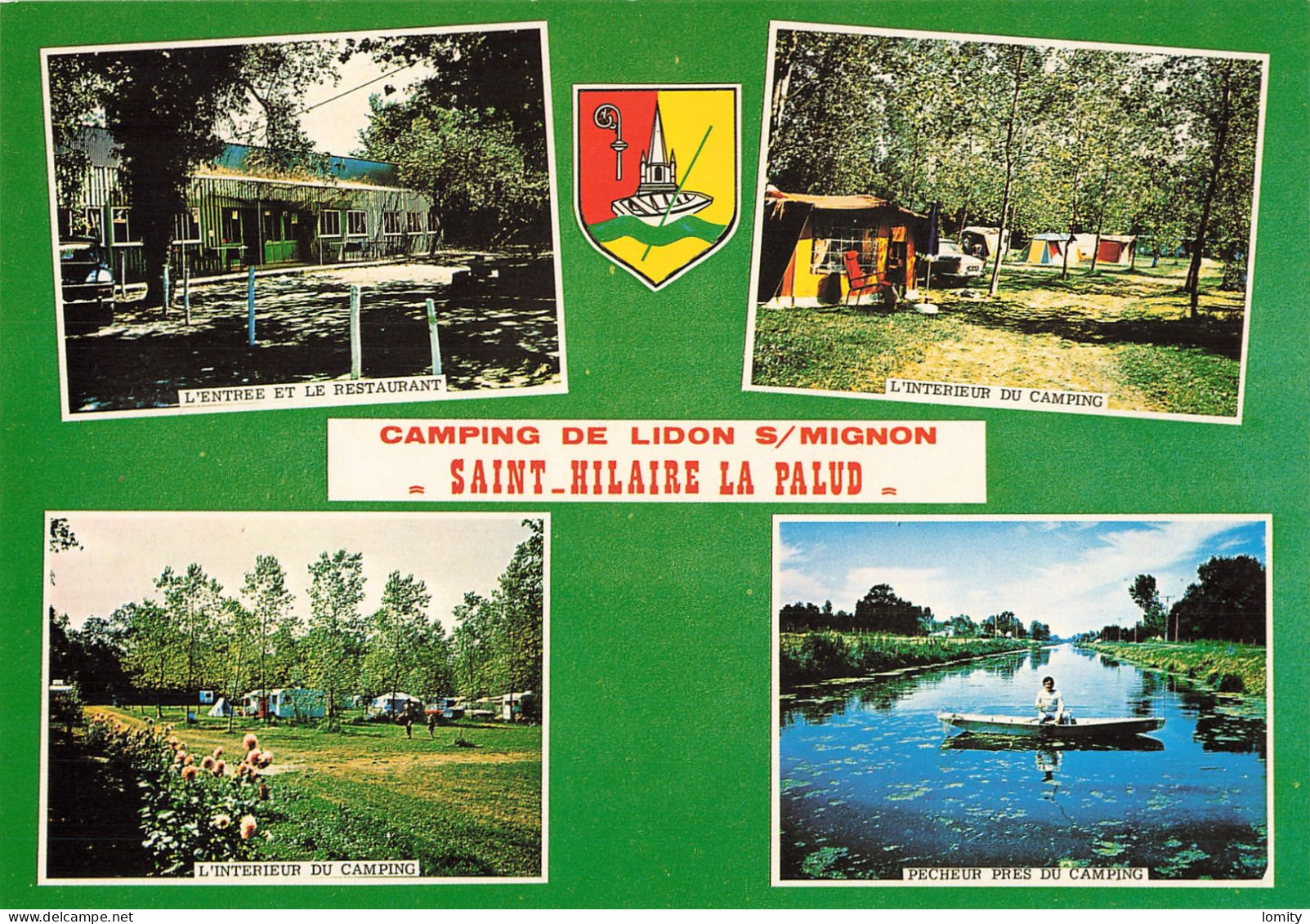 79 Saint Hilaire La Palud Camping De Lidon Sur Mignon CPM Peche Pecheur - Other & Unclassified