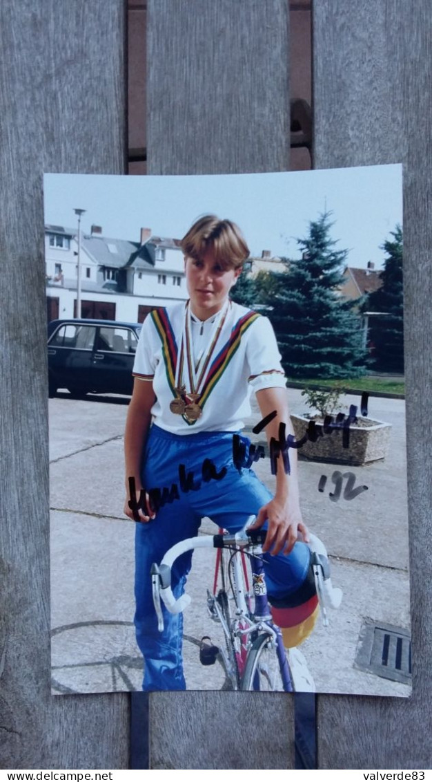 Cyclisme - Hanka Kupfernagel 1992 Signé - Wielrennen