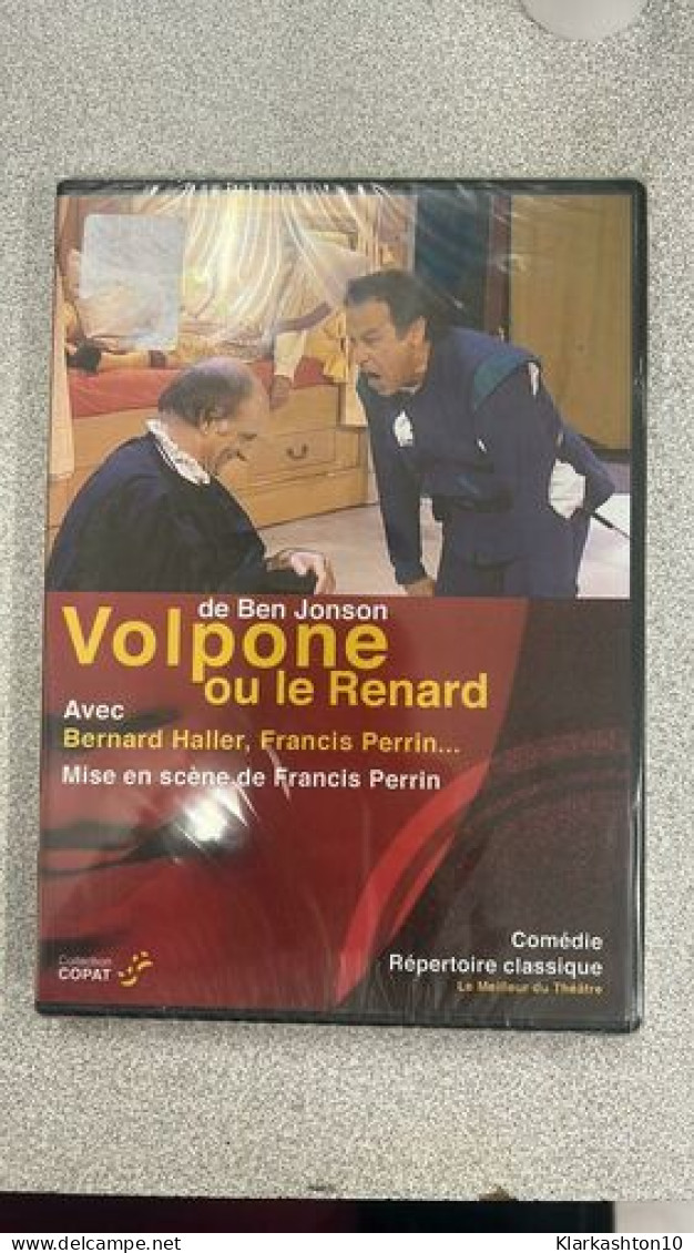 DVD - Volpone Ou Le Renard - De Ben Jonson (Neuf Sous Blister) - Otros & Sin Clasificación