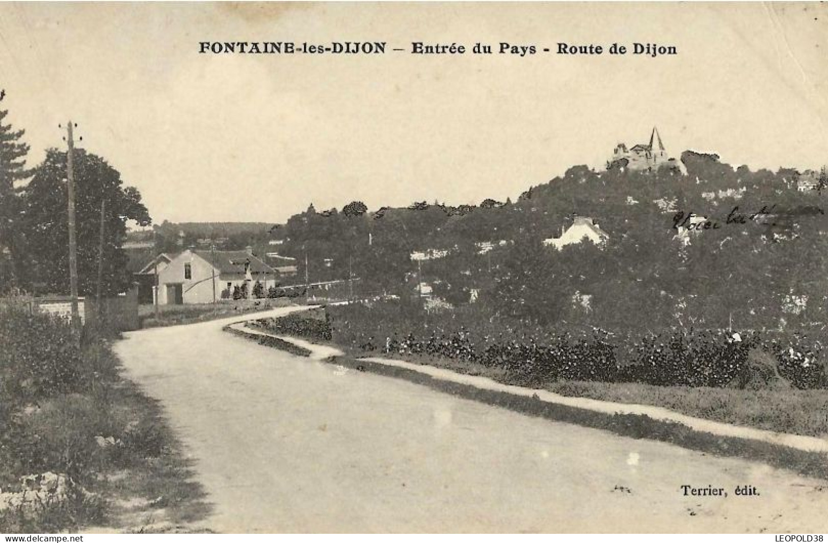 Fontaine Les Dijon Entrée Du Pays - Other & Unclassified