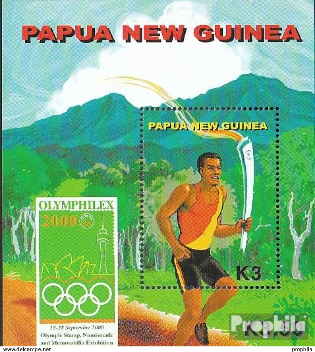 Papua-Neuguinea Block19 (kompl.Ausg.) Postfrisch 2000 Sport - Papua New Guinea