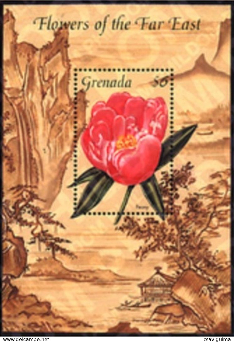 Grenada - 1996 - Flower - Yv Bf 416 - Other & Unclassified