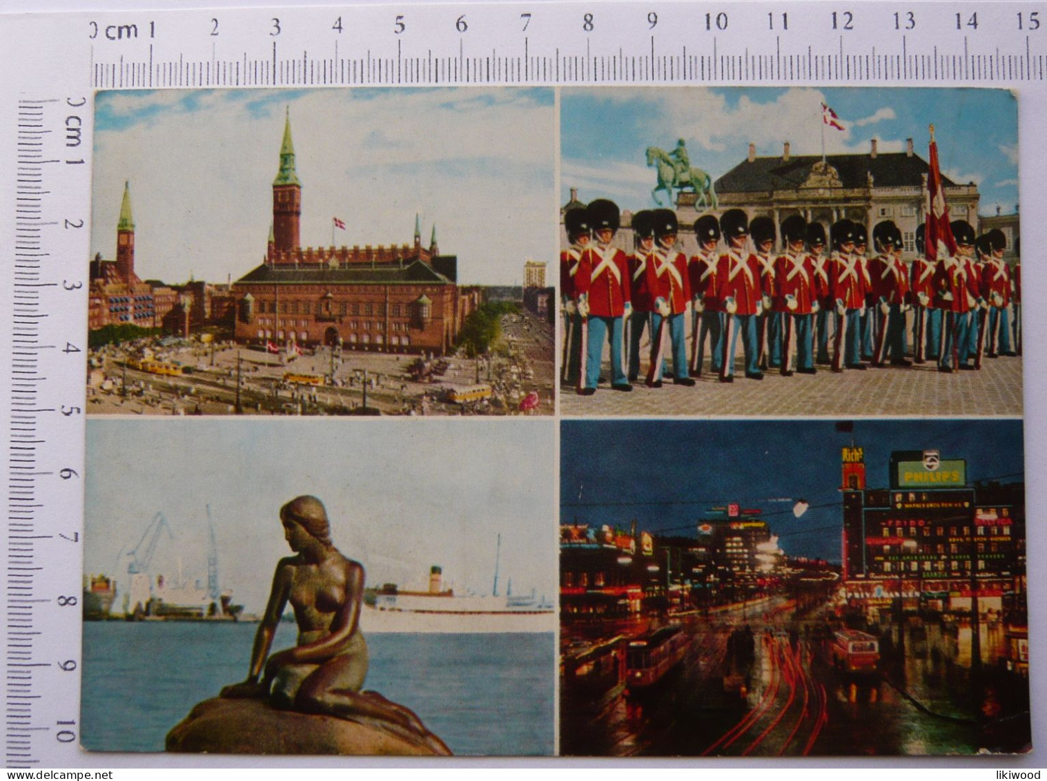 Copenhagen, København  - The City Hall Square By Day And Night, The Little Mermaid, The Royal Guard - Danemark