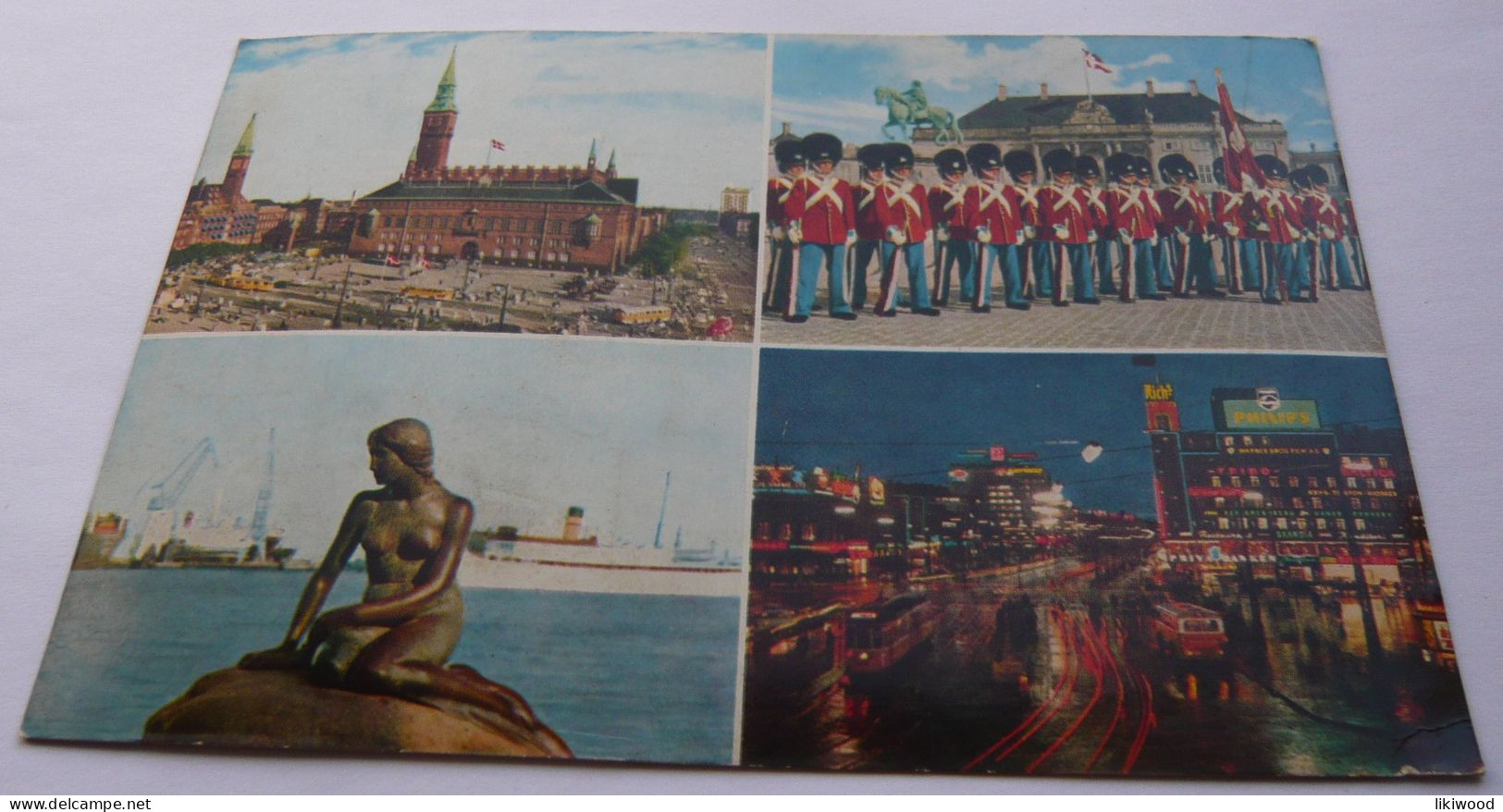 Copenhagen, København  - The City Hall Square By Day And Night, The Little Mermaid, The Royal Guard - Danimarca