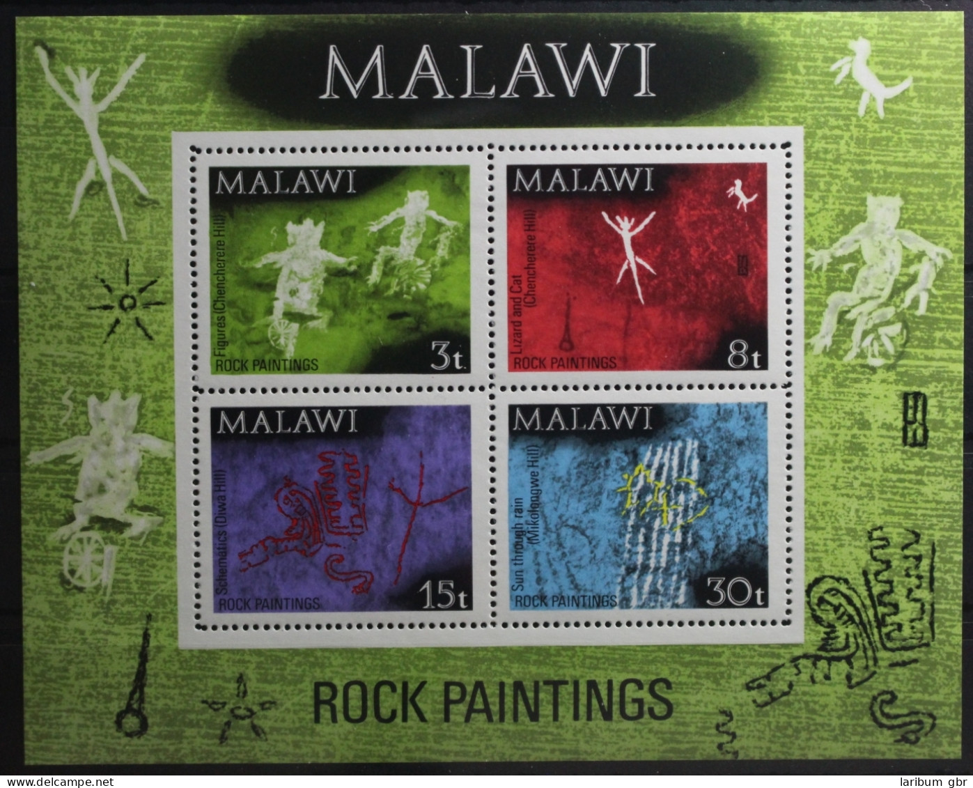 Malawi Block 27 Mit 182-185 Postfrisch #TN068 - Sonstige & Ohne Zuordnung