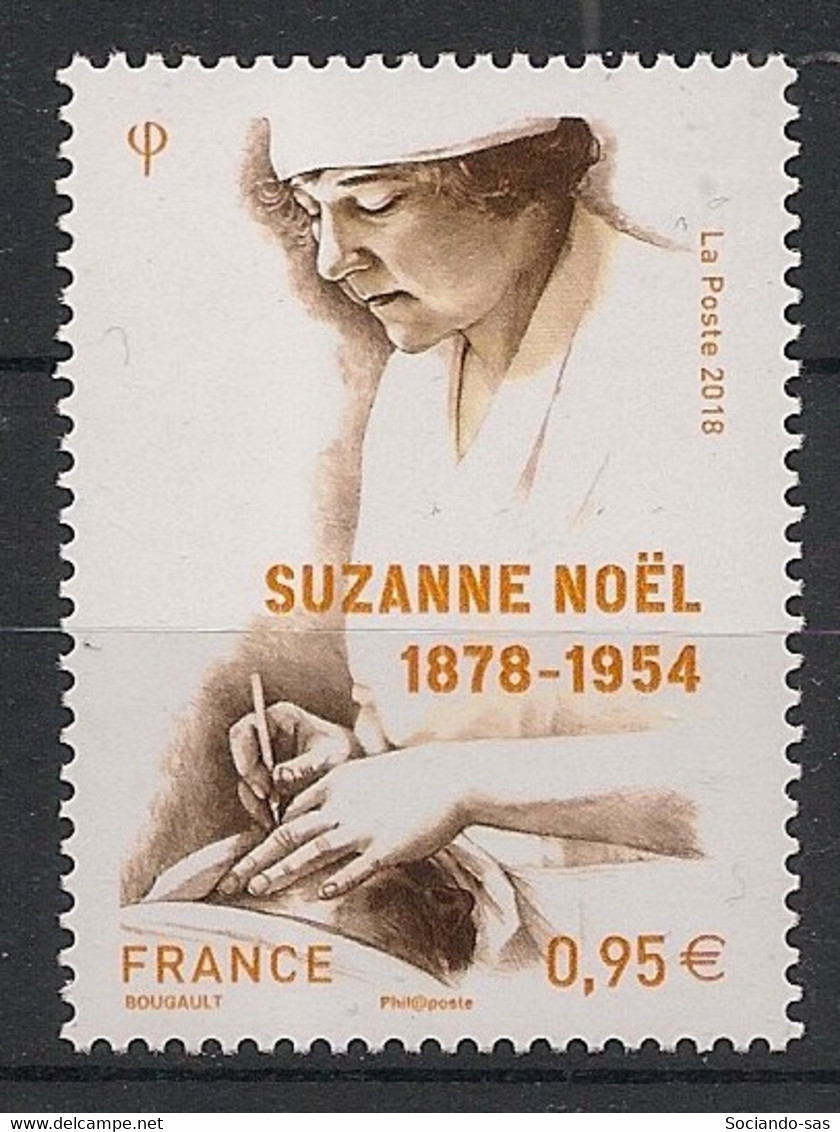 FRANCE - 2018 - N°YT. 5203 - Suzanne Noel - Neuf Luxe ** / MNH / Postfrisch - Ungebraucht