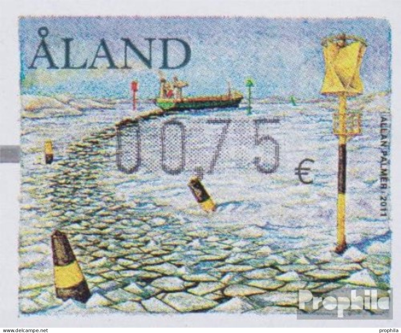 Finnland - Aland ATM22, 0,75 Nominale Postfrisch 2011 Seezeichen - Aland