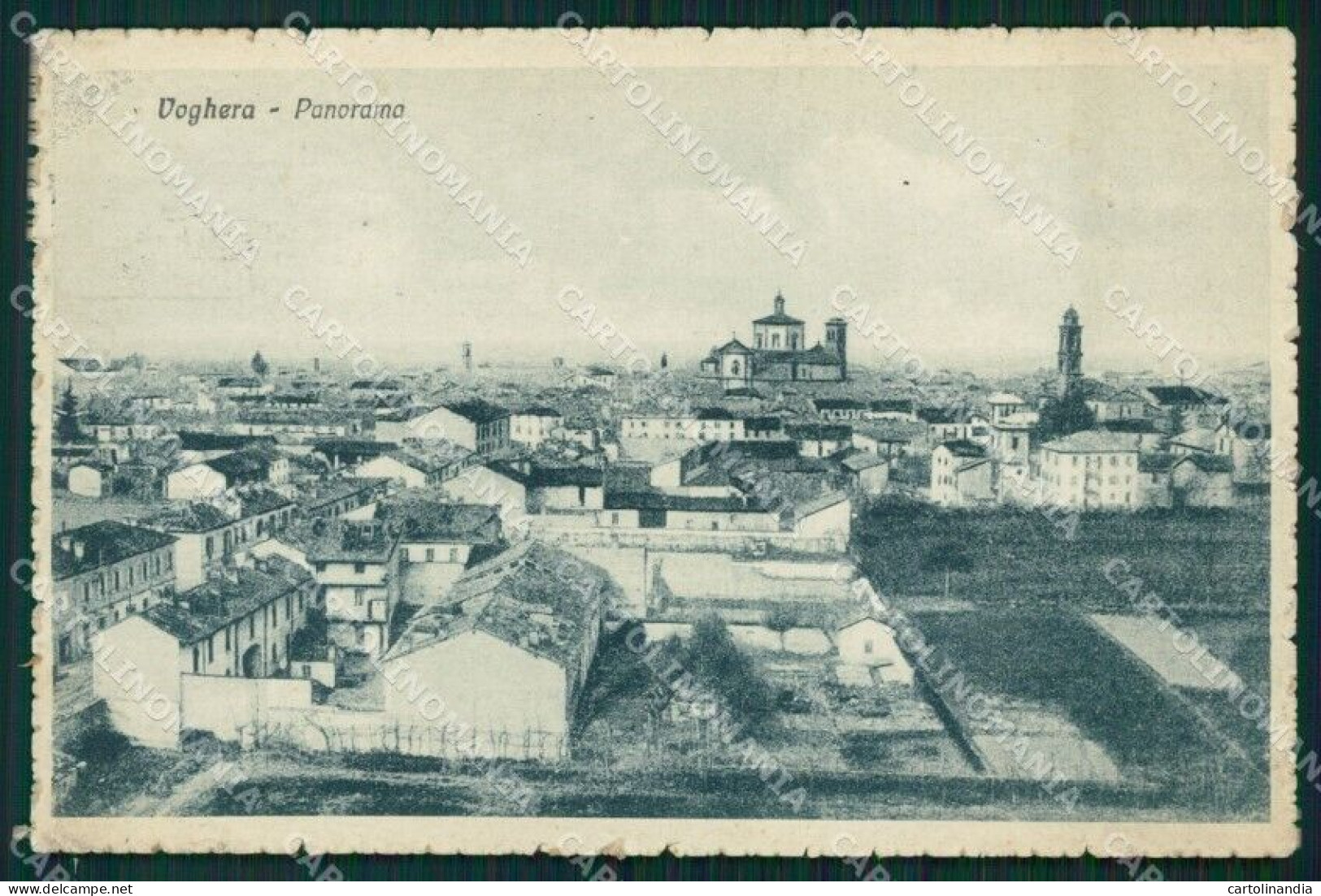 Pavia Voghera PIEGHE Cartolina QT0271 - Pavia