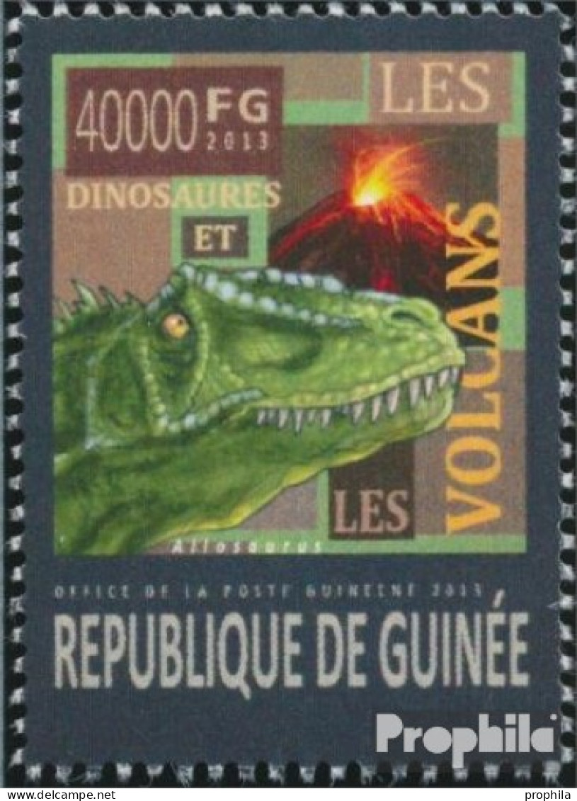 Guinea 9969 (kompl. Ausgabe) Postfrisch 2013 Dinosaurier - Guinea (1958-...)