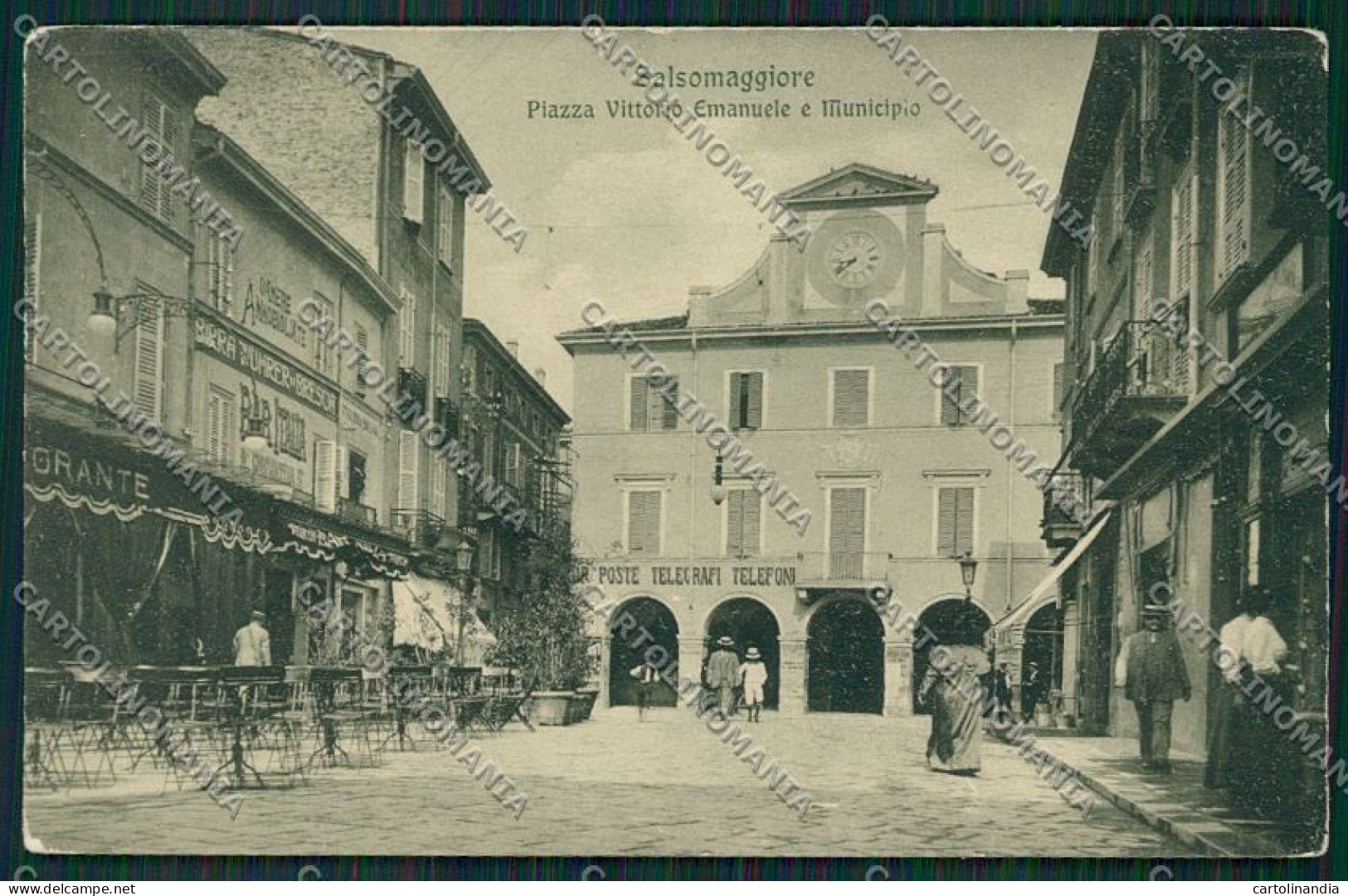 Parma Salsomaggiore Poste STRAPPINO Cartolina QQ9572 - Parma